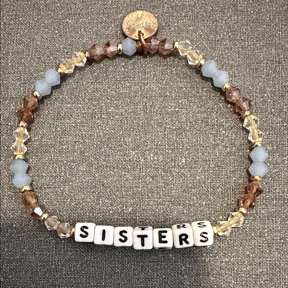 Little Word Project Beaded Sisters Bracelet